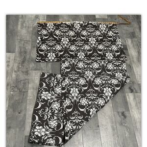 Egyptian cotton Jacquard Brown Ivory Floral Coverlet 2 Shams 3 piece set King